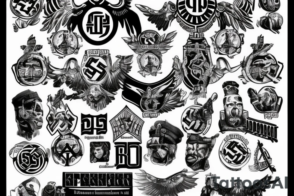 deutsches reich ss tattoo idea