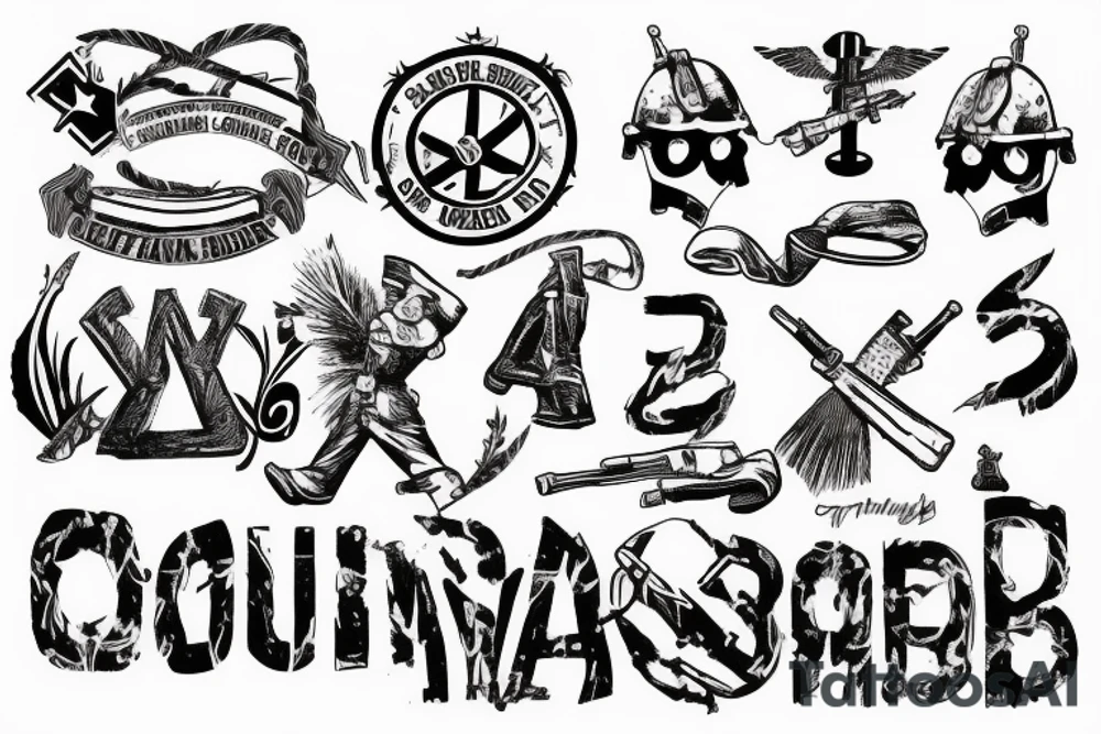 german army solider war tattoo idea