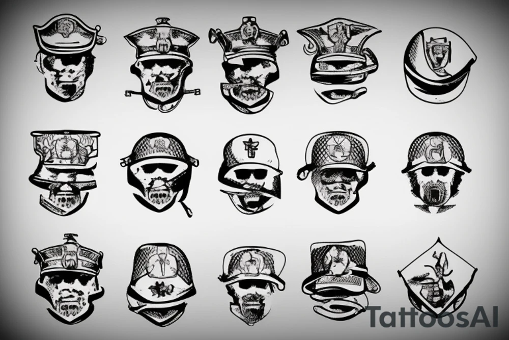 german army solider war tattoo idea