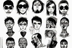 Asa Butterfield's face tattoo idea