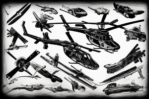 blackhawk helicopter tattoo idea