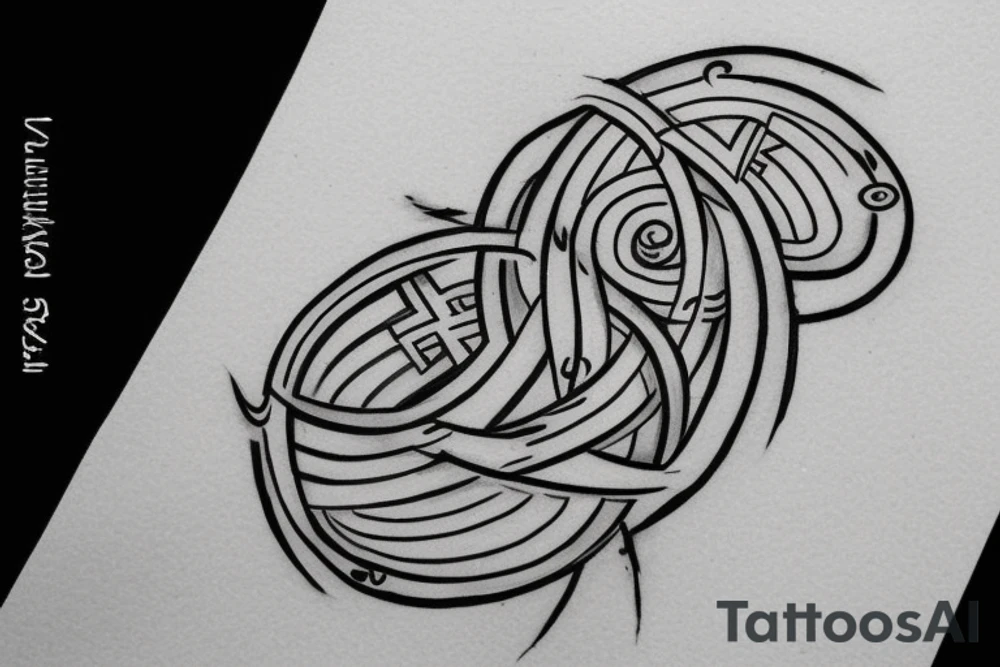 small sketch for tatoo ancient symbol means freedom and ability see what others cannot Cypher names Oleksii iryna and artem

Make it minimalist tattoo idea