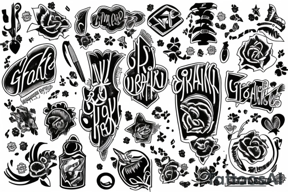 I'm grateful tattoo idea