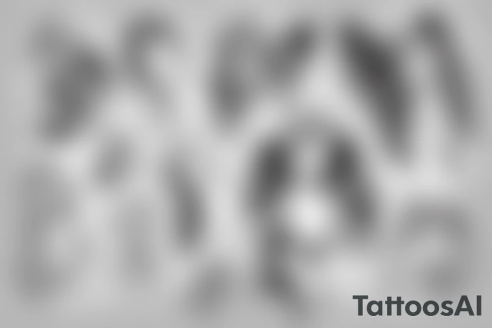 baby angel tattoo idea
