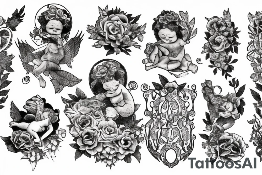 cherub tattoo idea