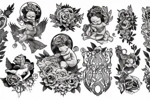 cherub tattoo idea