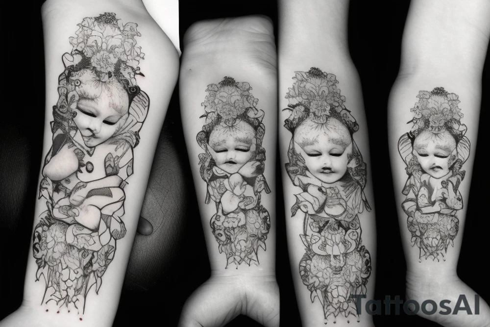 cherub tattoo idea