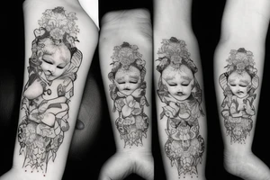 cherub tattoo idea