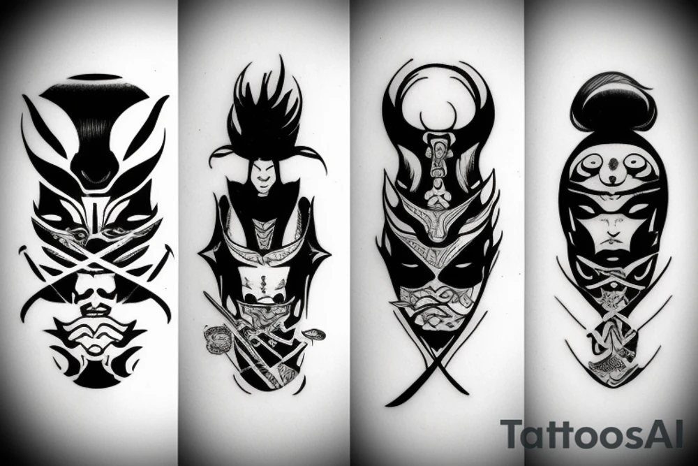 katana tattoo idea