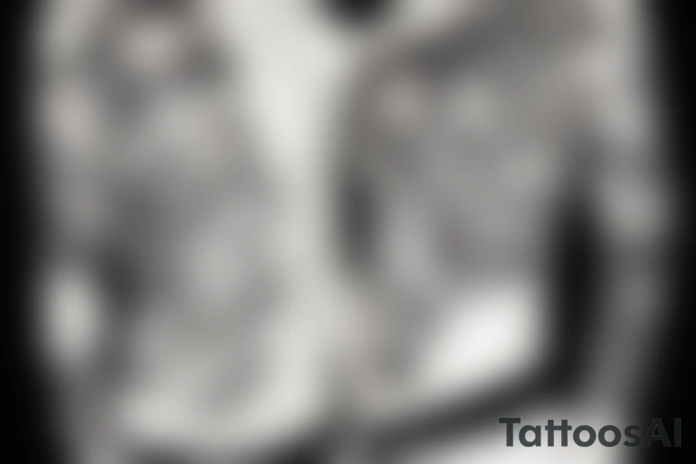 full long tatto sleeve in anime style tattoo idea