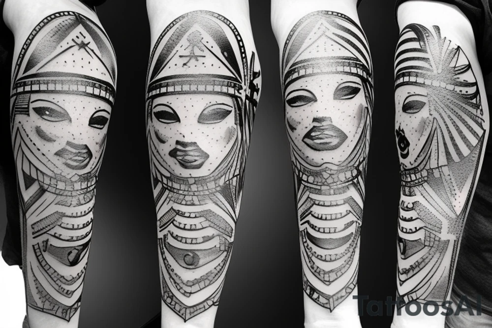 gladiator tattoo idea