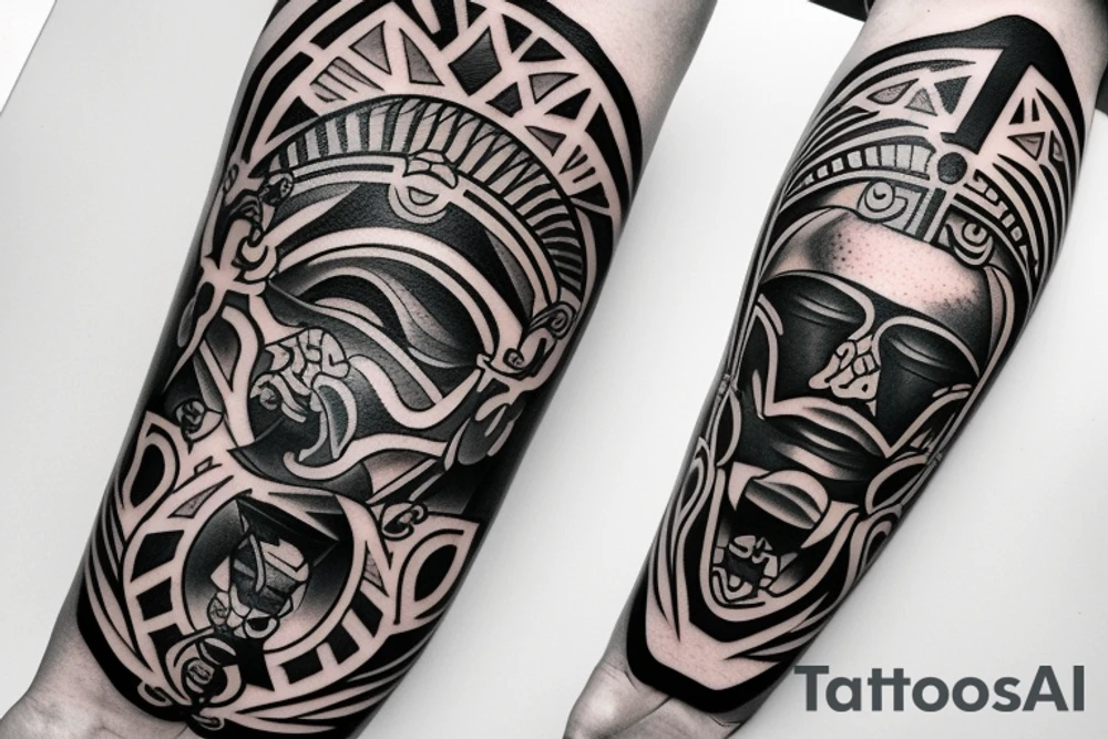 gladiator tattoo idea