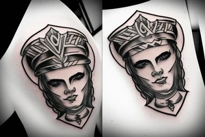 gladiator tattoo idea