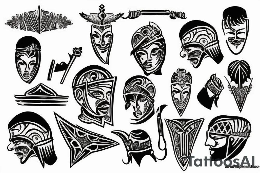 gladiator mercury tattoo idea
