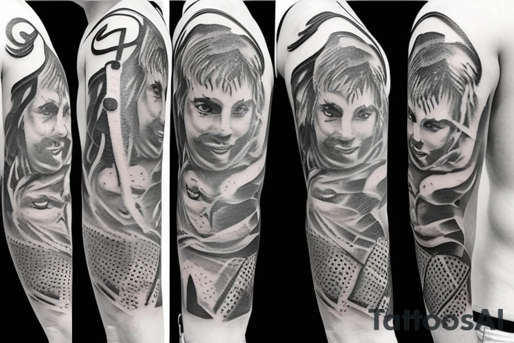 gladiator mercury tattoo idea