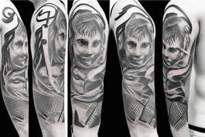 gladiator mercury tattoo idea