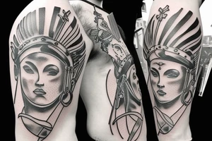 gladiator mercury tattoo idea