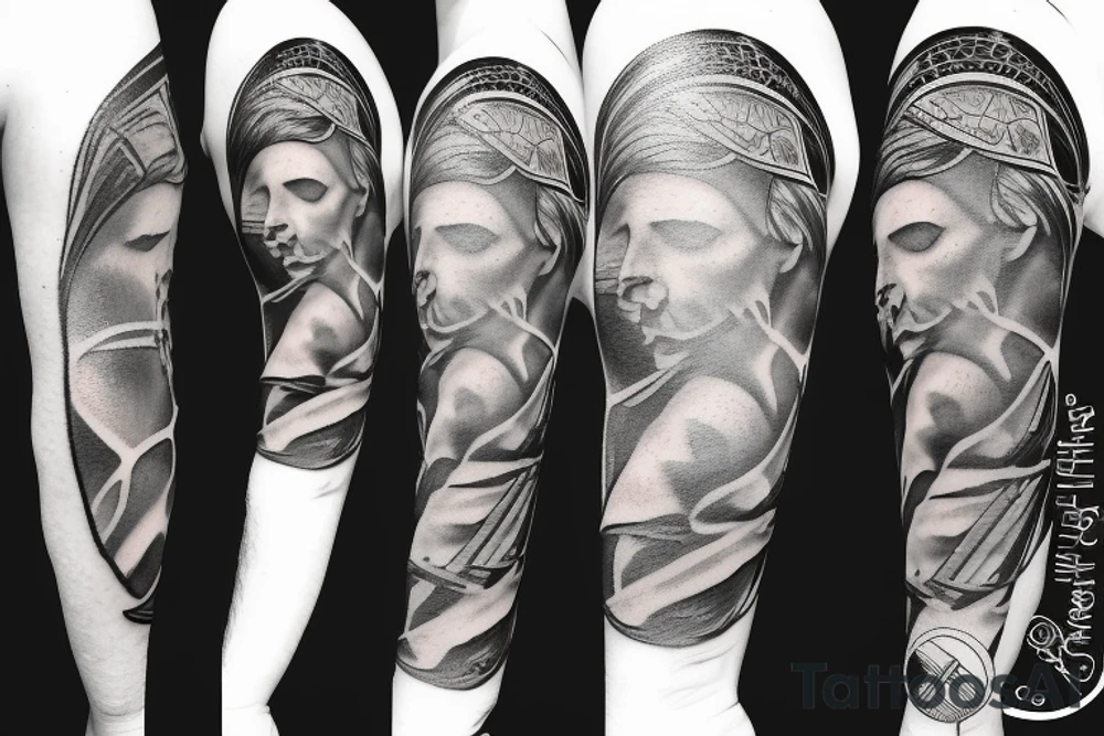 gladiator mercury tattoo idea