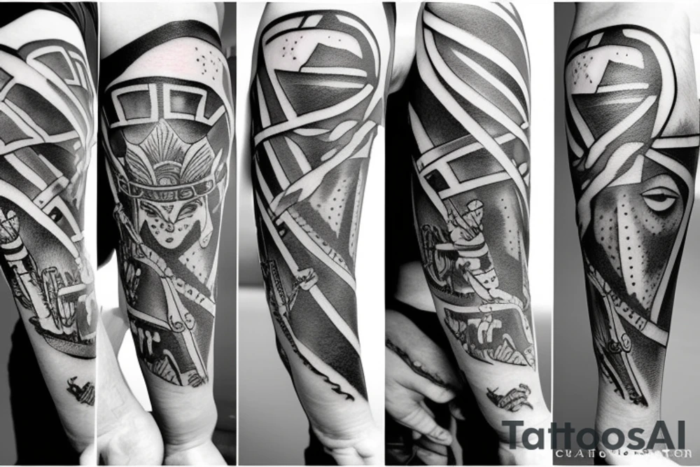 gladiator mercury tattoo idea