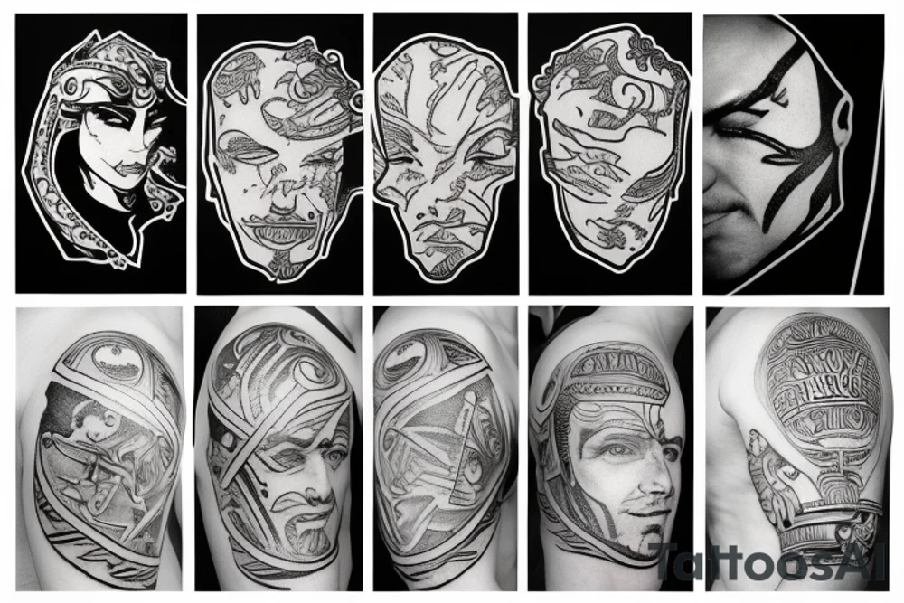 gladiator mercury tattoo idea