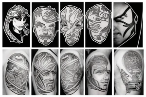 gladiator mercury tattoo idea