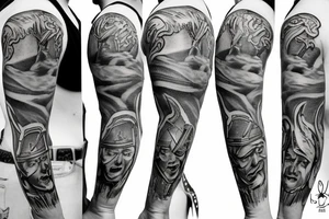 gladiator mercury (fore arm) tattoo idea