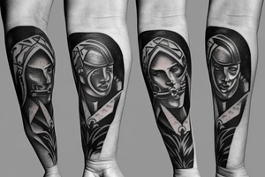 gladiator mercury (fore arm) tattoo idea