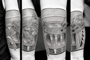 gladiator mercury (forearm) tattoo idea