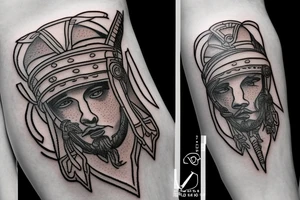 gladiator mercury (forearm) tattoo idea