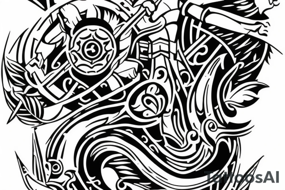 gladiator mercury (forearm) tattoo idea