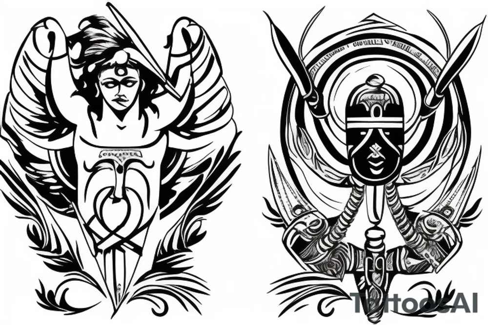 gladiator mercury (forearm) tattoo idea