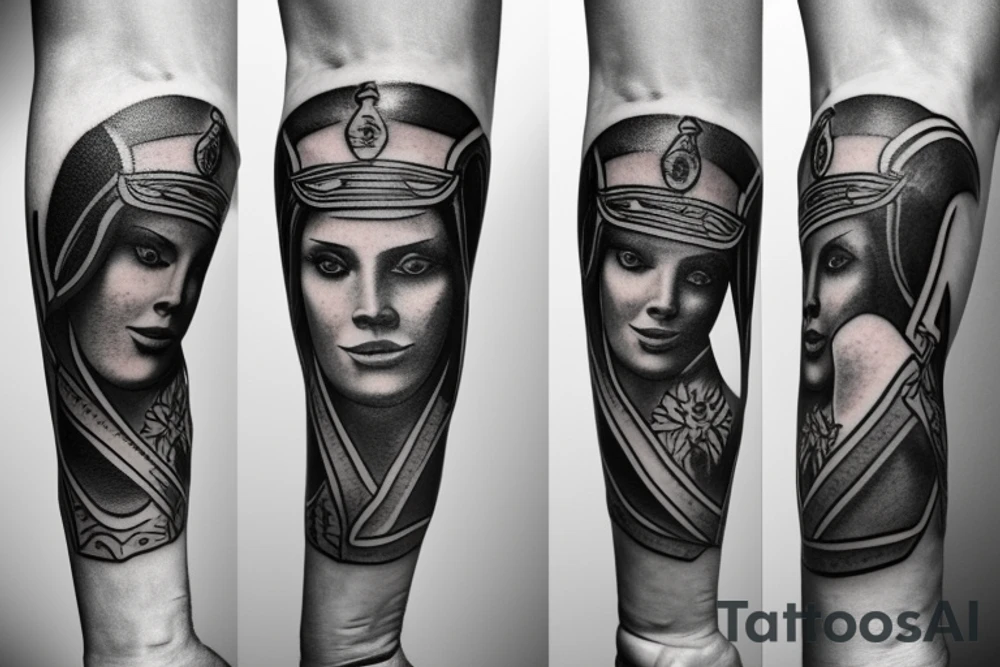 gladiator mercury (forearm) tattoo idea