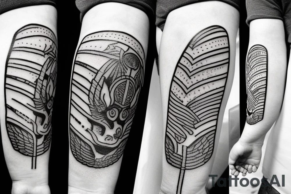 gladiator mercury (forearm) tattoo idea