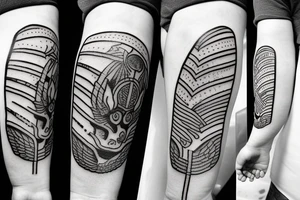 gladiator mercury (forearm) tattoo idea