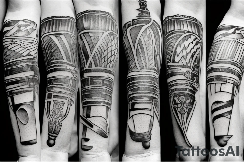 gladiator mercury (forearm) tattoo idea