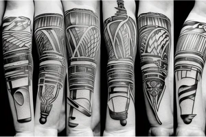 gladiator mercury (forearm) tattoo idea