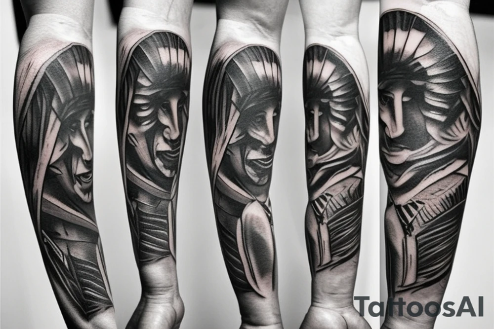 gladiator (forearm) tattoo idea