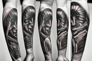 gladiator (forearm) tattoo idea
