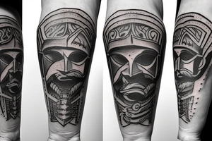 gladiator (forearm) tattoo idea