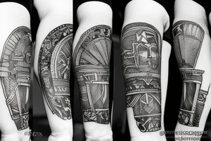gladiator (forearm) tattoo idea