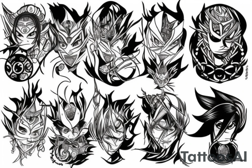 blackwork star (multiple variations, not too big) tattoo idea blackwork star (multiple variations, not too big) tattoo idea