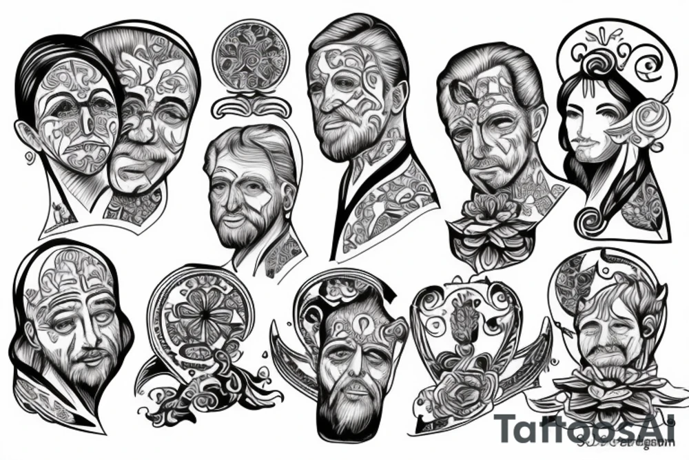 St. Joseph's Staff and Lilly tattoo idea