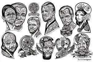 St. Joseph's Staff and Lilly tattoo idea