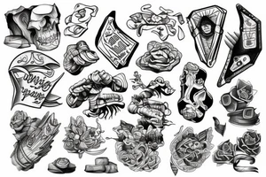 Rock Climbing tattoos tattoo idea