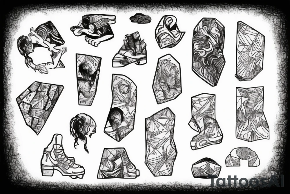 Bouldering tattoo idea