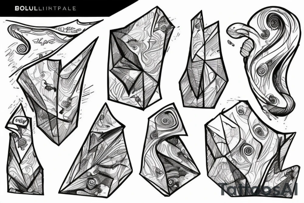 Bouldering tattoo idea