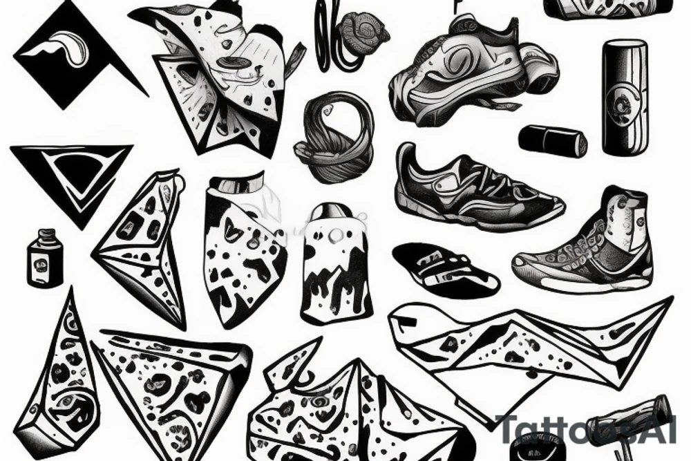 Bouldering tattoo idea