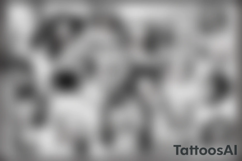 blackwork marylin monroe face  (not too big,) tattoo idea