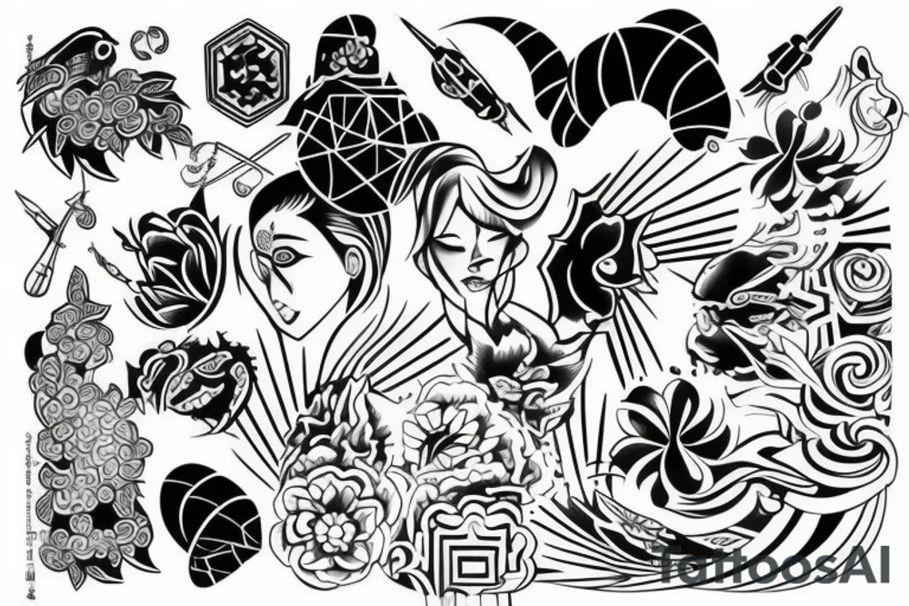 South Korea tattoo idea