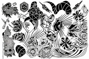 South Korea tattoo idea